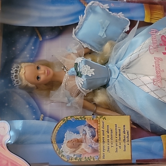Barbie Sleeping Beauty 1998 NEW IN BOX - Picture 2 of 10